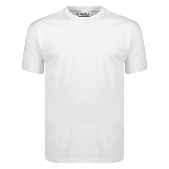 Adamo T-Shirt Übergröße – Herren Basic Shirt in Dunkelgrau