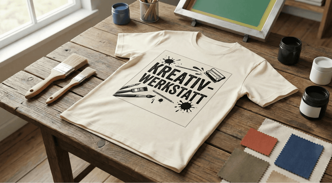 T-Shirt mit freiem Druck in Übergröße von BigTiger