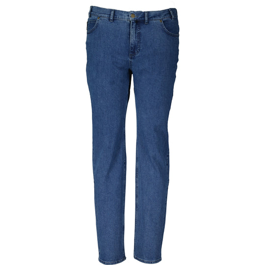 Adamo Übergröße Basic Stretch Jeans Hose in Bauchgröße für Herren
