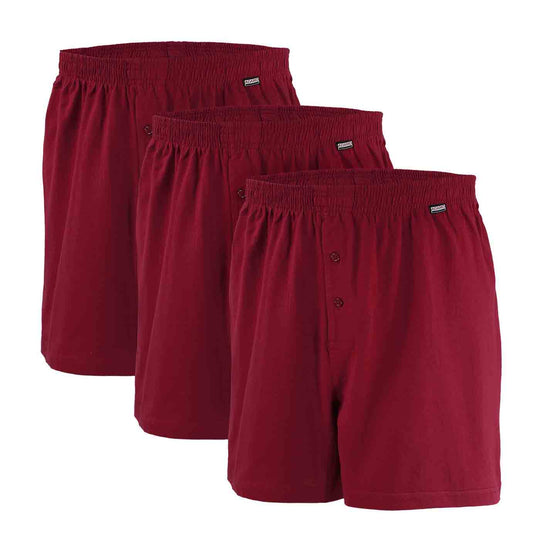 3er Pack Shorts in Übergröße von Adamo