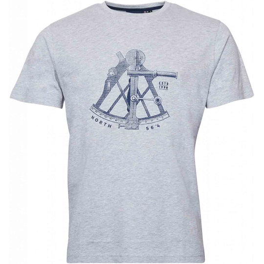 Short-sleeved printed T-shirt in plus sizes from ALLSIZE