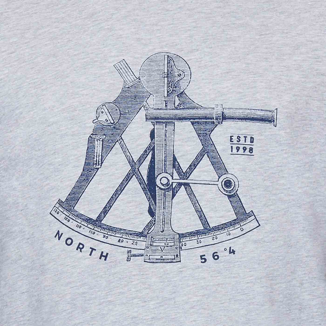 Short-sleeved printed T-shirt in plus sizes from ALLSIZE