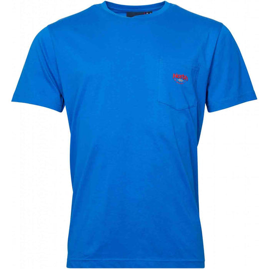 T-Shirt kurzarm mit Druck und Brusttasche  in Übergröße von ALLSIZE