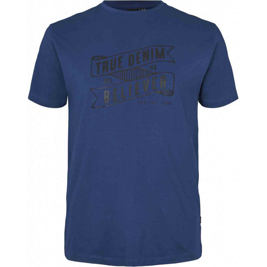 T-Shirt kurzarm mit Druck in Übergröße von ALLSIZE