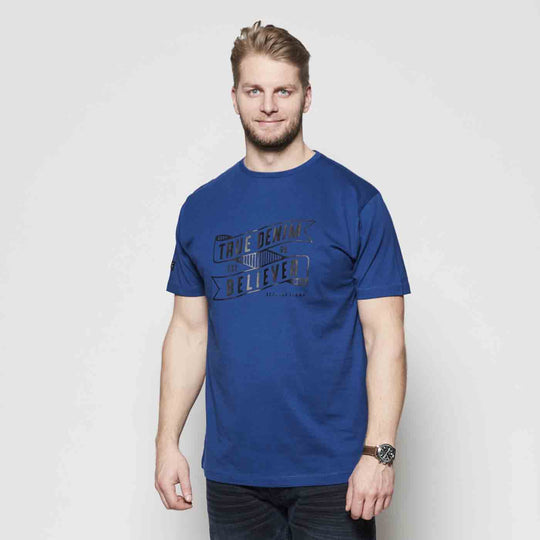 T-Shirt kurzarm mit Druck in Übergröße von ALLSIZE