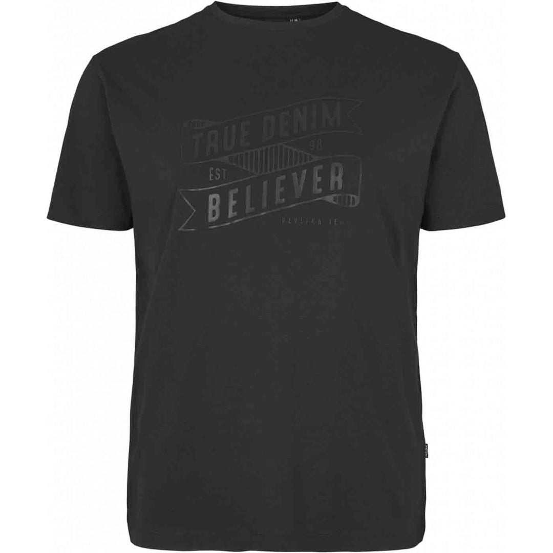 T-Shirt kurzarm mit Druck in Übergröße von ALLSIZE