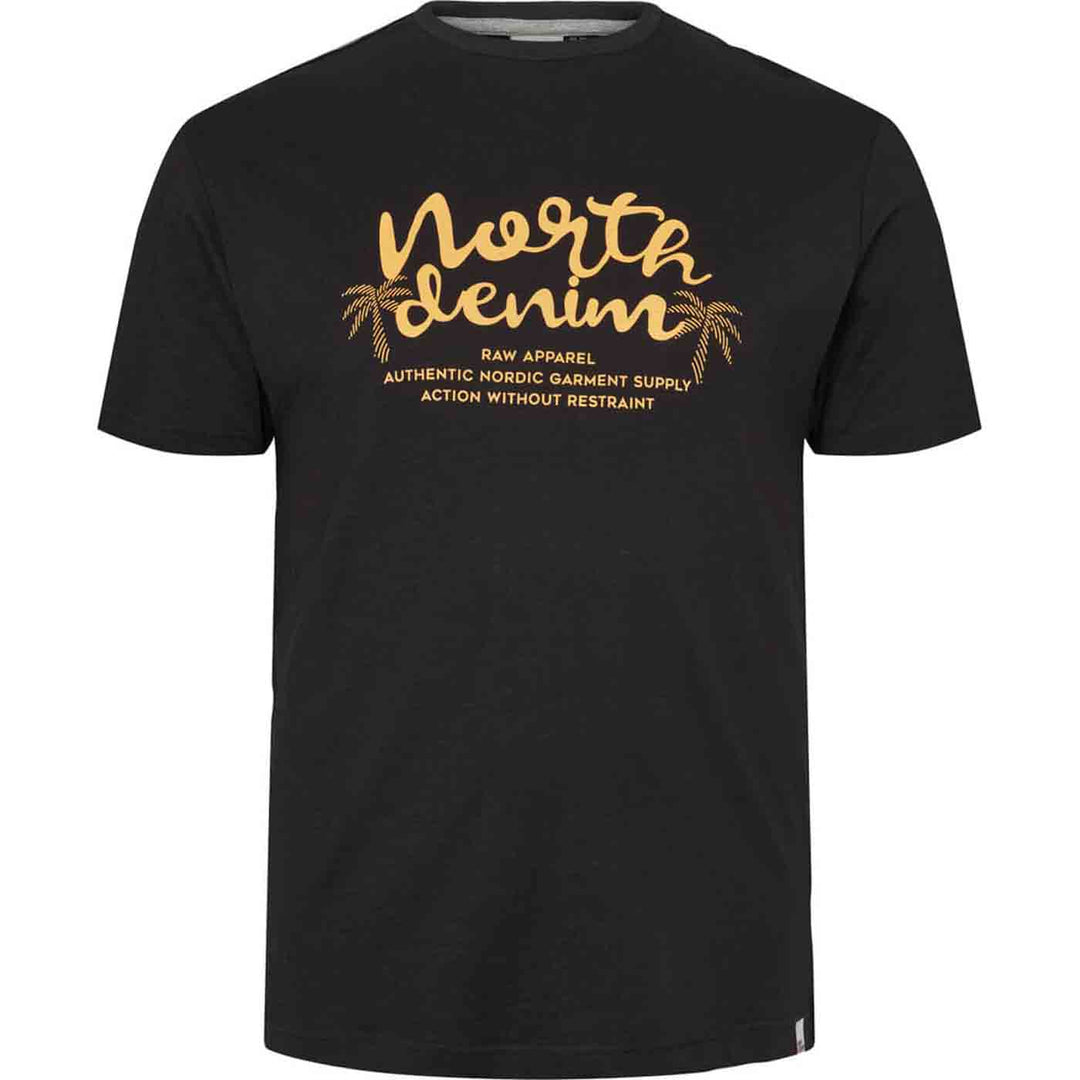 T-Shirt kurzarm mit Druck in Übergröße von ALLSIZE
