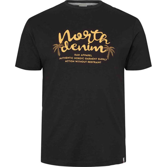 T-Shirt kurzarm mit Druck in Übergröße von ALLSIZE