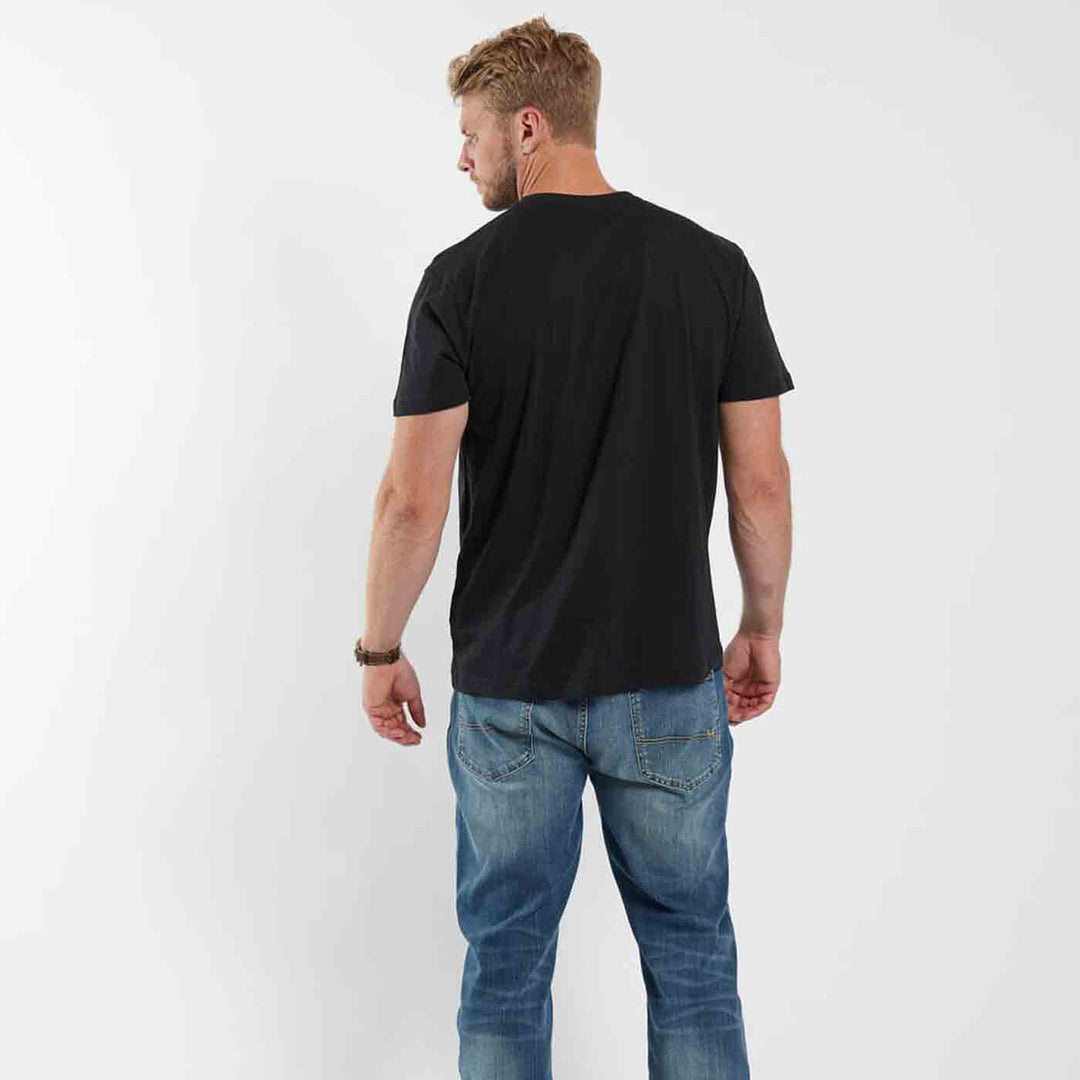 T-Shirt kurzarm mit Druck in Übergröße von ALLSIZE