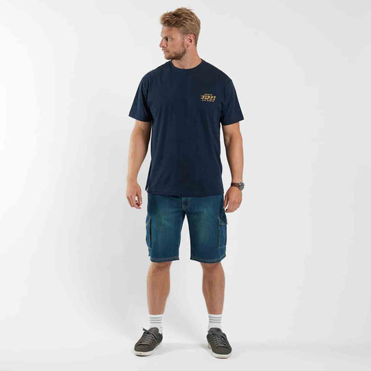 T-Shirt kurzarm mit Druck in Übergröße von ALLSIZE
