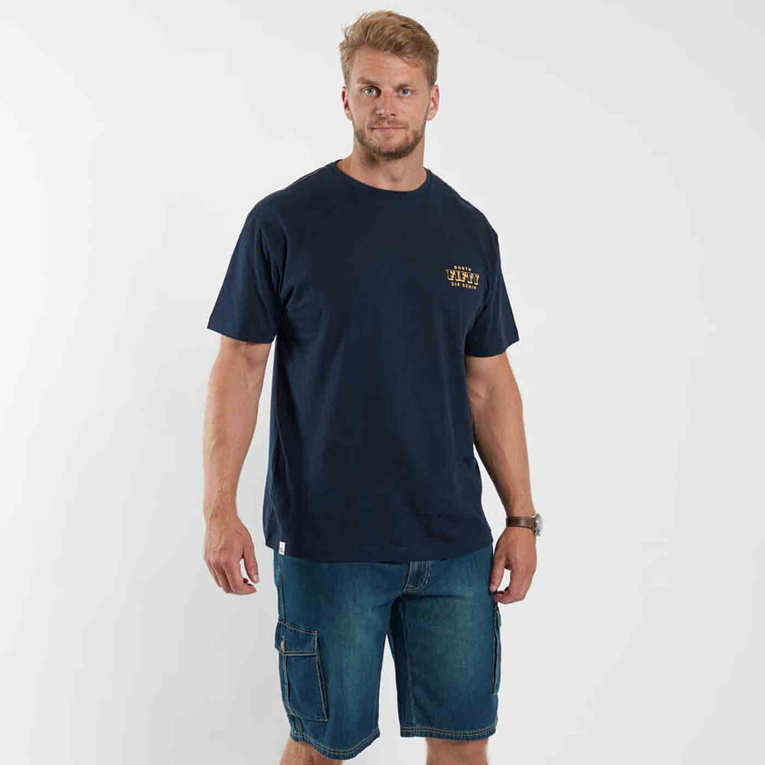 T-Shirt kurzarm mit Druck in Übergröße von ALLSIZE