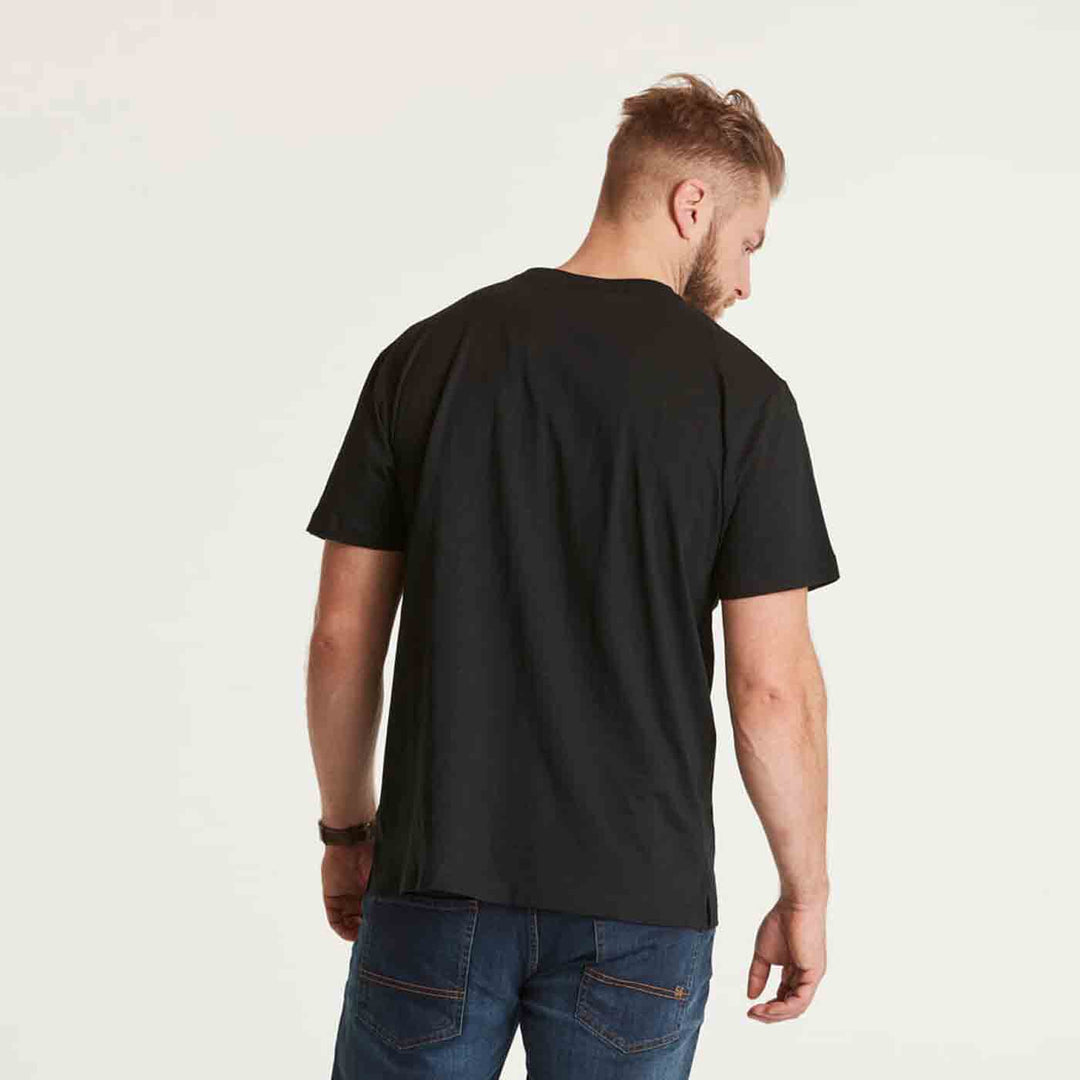 T-Shirt kurzarm mit Druck in Übergröße von ALLSIZE