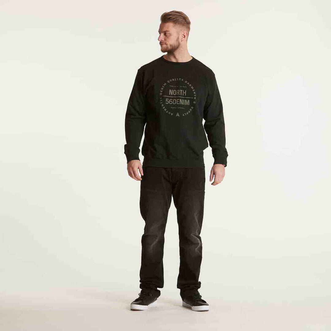 Allsize Sweatshirt Übergröße Herren mit Bund – Bequeme Herrenmode