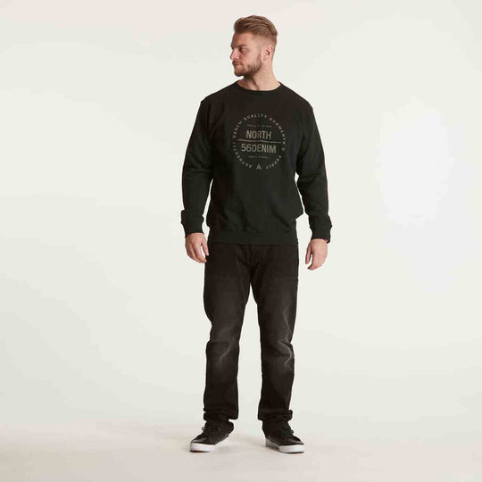 Allsize Sweatshirt Übergröße Herren mit Bund – Bequeme Herrenmode