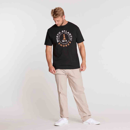 T-Shirt kurzarm mit Druck in Übergröße von ALLSIZE