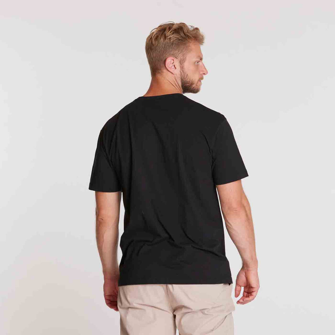 T-Shirt kurzarm mit Druck in Übergröße von ALLSIZE