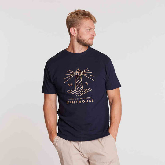 T-Shirt kurzarm mit Druck in Übergröße von ALLSIZE