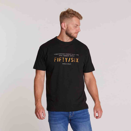 T-Shirt kurzarm mit Druck in Übergröße von ALLSIZE