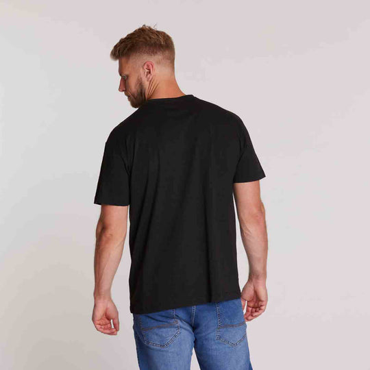 T-Shirt kurzarm mit Druck in Übergröße von ALLSIZE