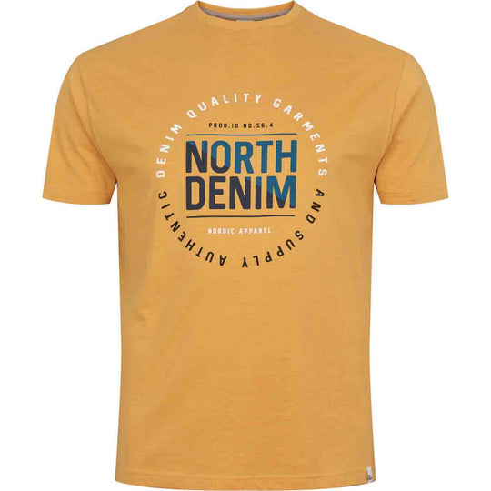 T-Shirt kurzarm mit Druck in Übergröße von ALLSIZE