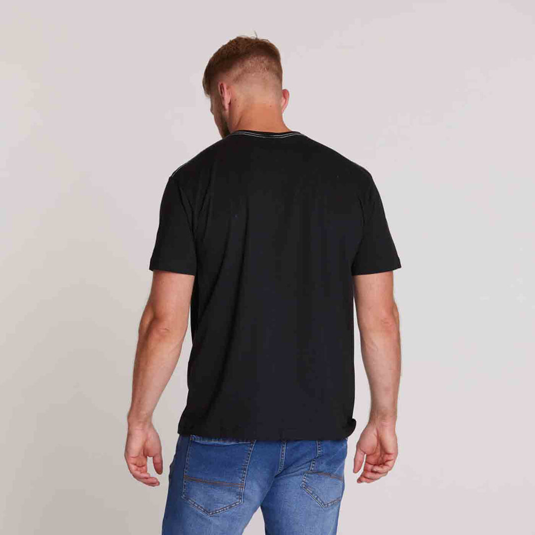T-Shirt kurzarm mit Druck in Übergröße von ALLSIZE