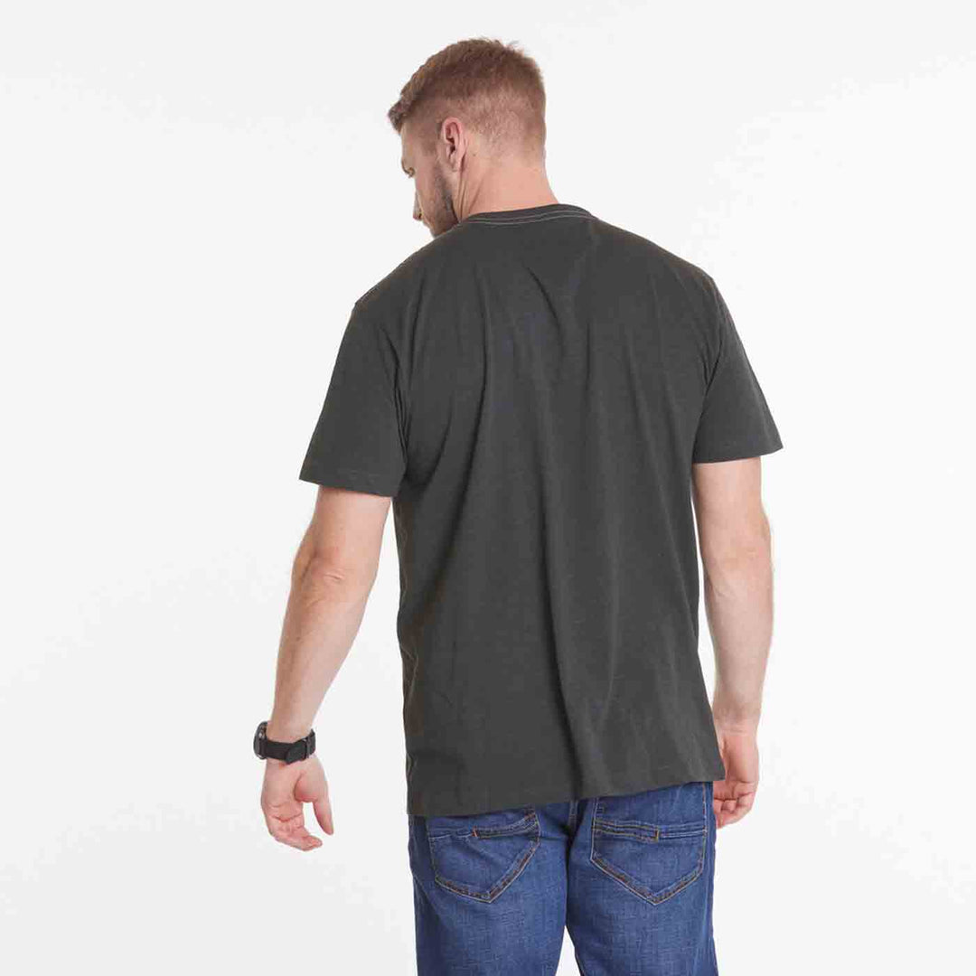 T-Shirt kurzarm mit Druck in Übergröße von ALLSIZE