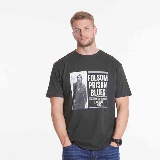Johnny Cash T-Shirt Übergröße Allsize – Bequeme Herrenmode