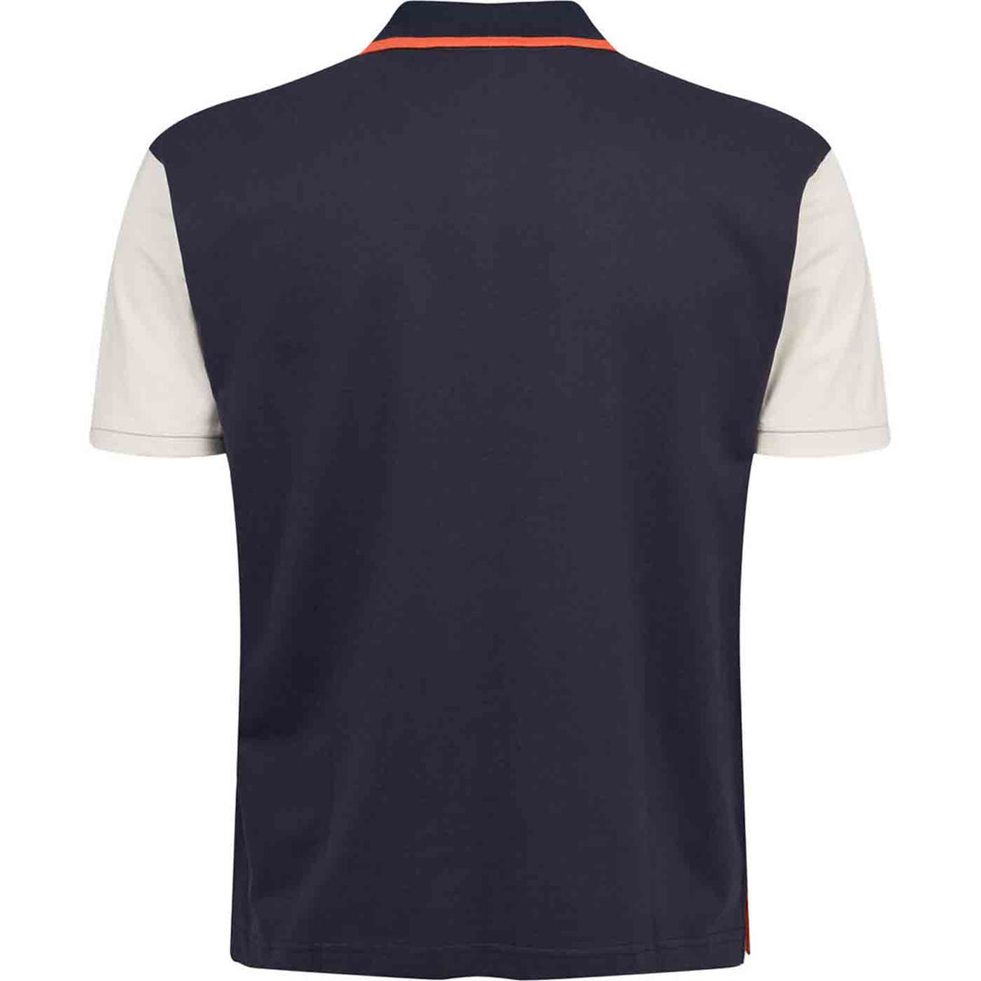 Polo-Shirt mit Stick kurz in Übergröße von ALLSIZE