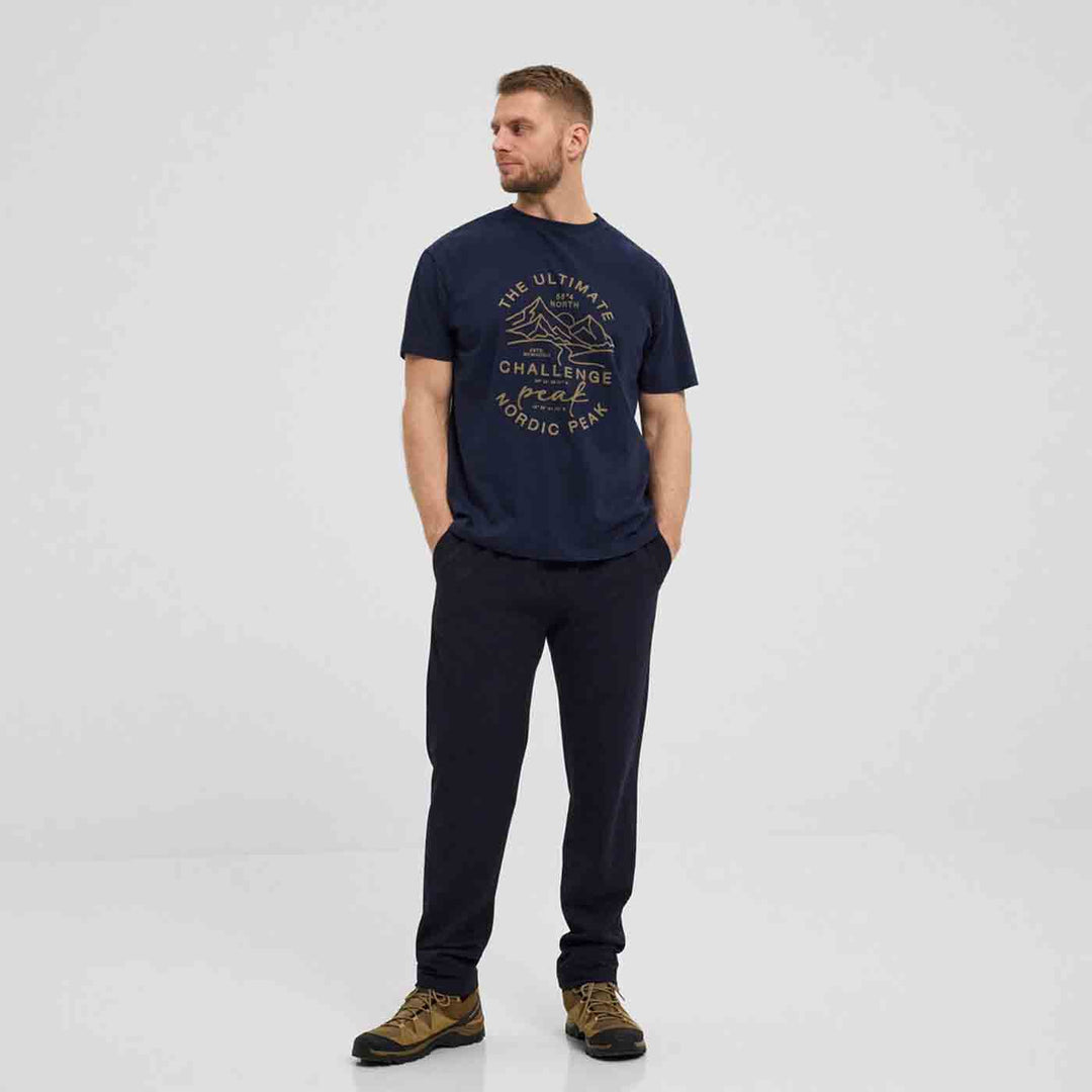 T-Shirt kurzarm mit Druck in Übergröße von ALLSIZE