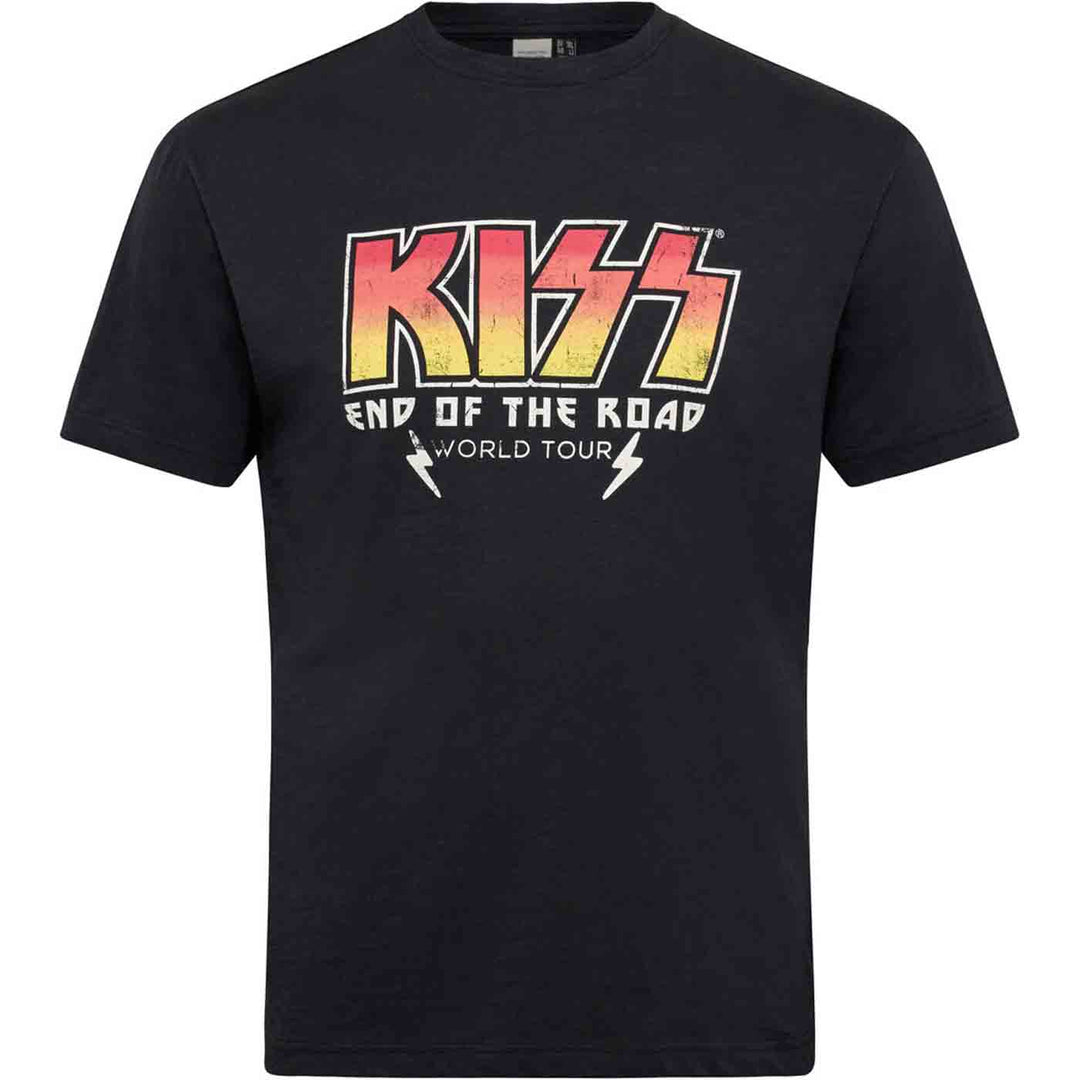 Allsize Kiss T-Shirt Übergröße – Rockiges Printshirt