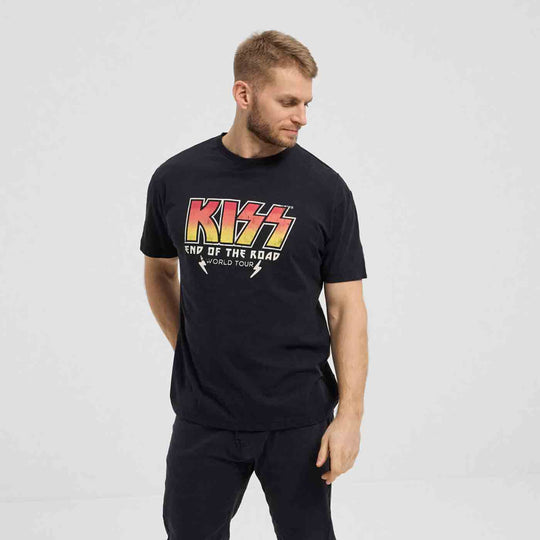 Allsize Kiss T-Shirt Übergröße – Rockiges Printshirt