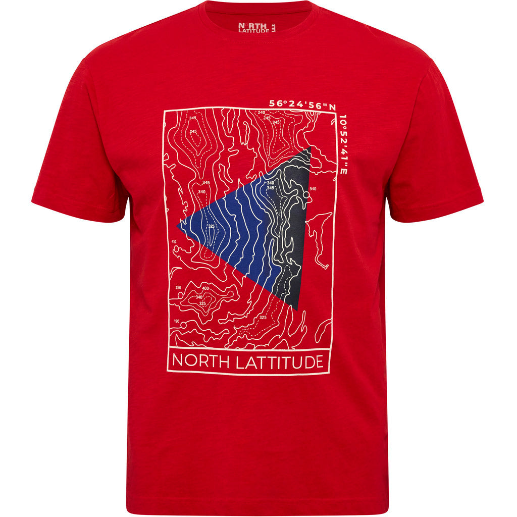 T-Shirt kurzarm mit Druck in Übergröße von ALLSIZE