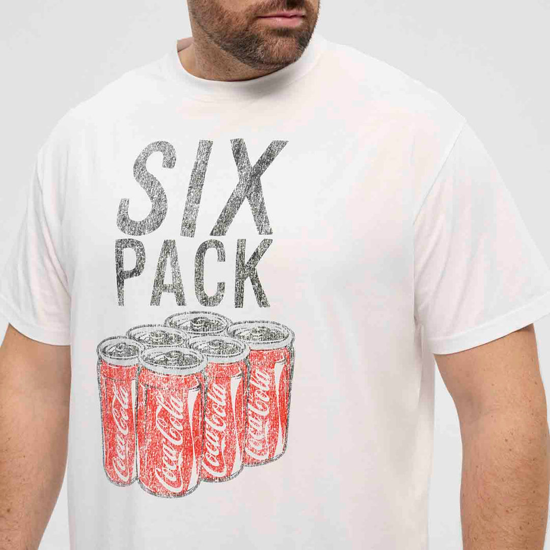 Allsize Coca-Cola T-Shirt Übergröße – Fun Print Shirt