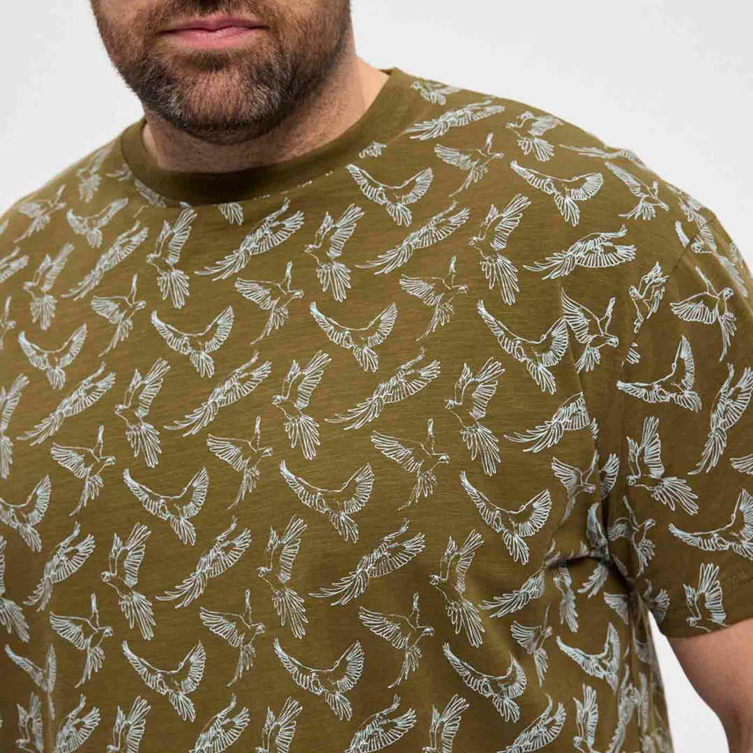 T-Shirt Vogel in Übergröße von Allsize