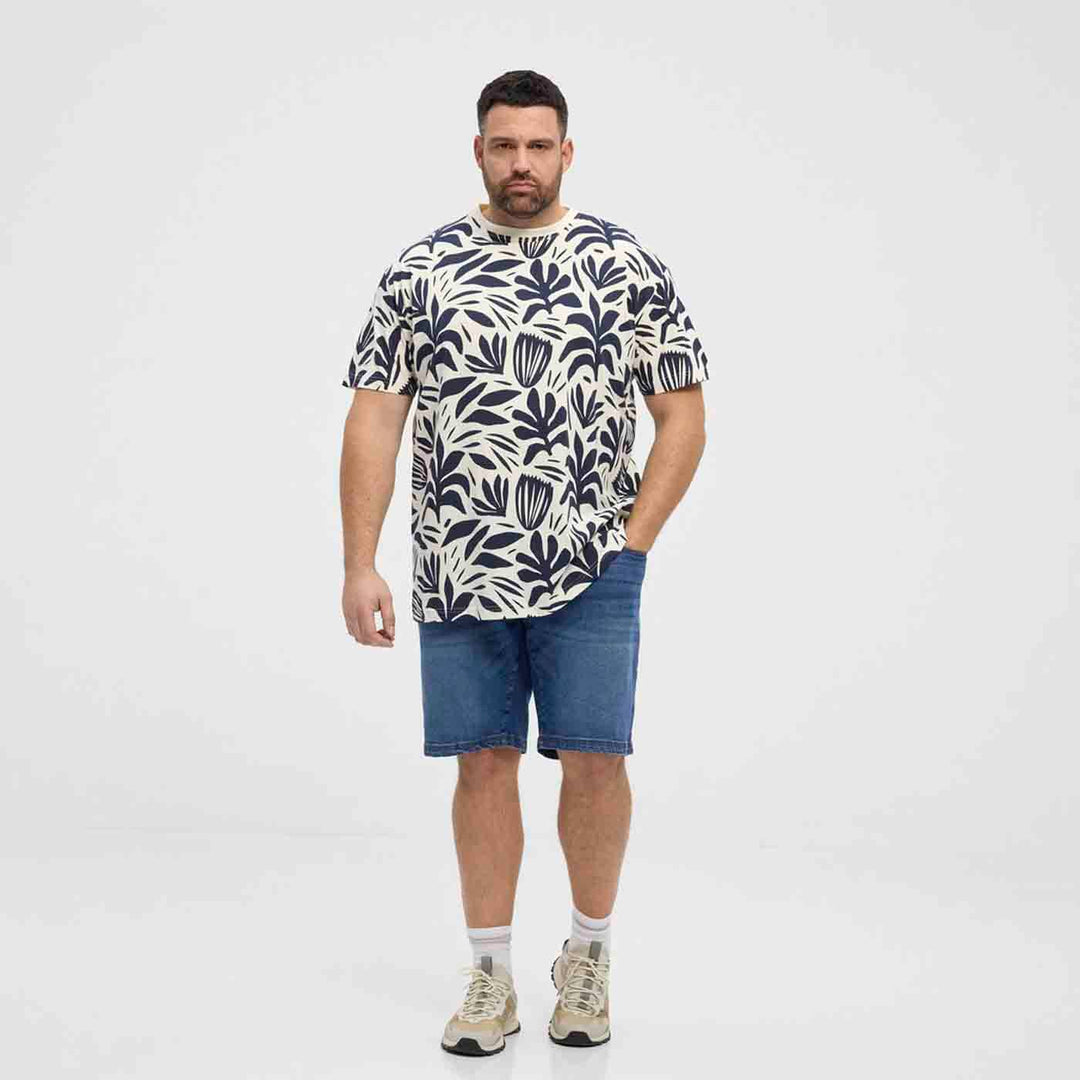 Allsize T-Shirt Übergröße Herren mit Druck – Bequeme Passform