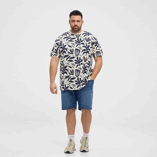 Allsize T-Shirt Übergröße Herren mit Druck – Bequeme Passform