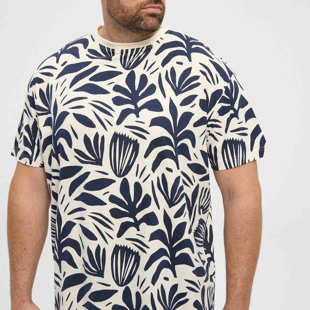 Allsize T-Shirt Übergröße Herren mit Druck – Bequeme Passform