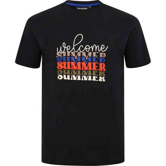 Allsize T-Shirt Übergröße Herren mit Sommerdruck – Bequem &amp; Stylisch