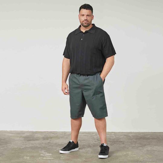 kurze Jeans Schlupfhose in Übergrösse von Allsize