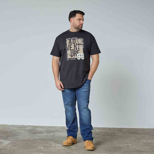 Plus size High Wave printed T-shirt from Allsize