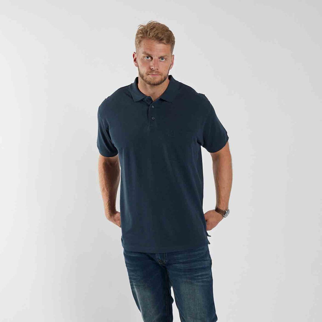 Polo-Shirt North kurzarm in Übergröße von ALLSIZE