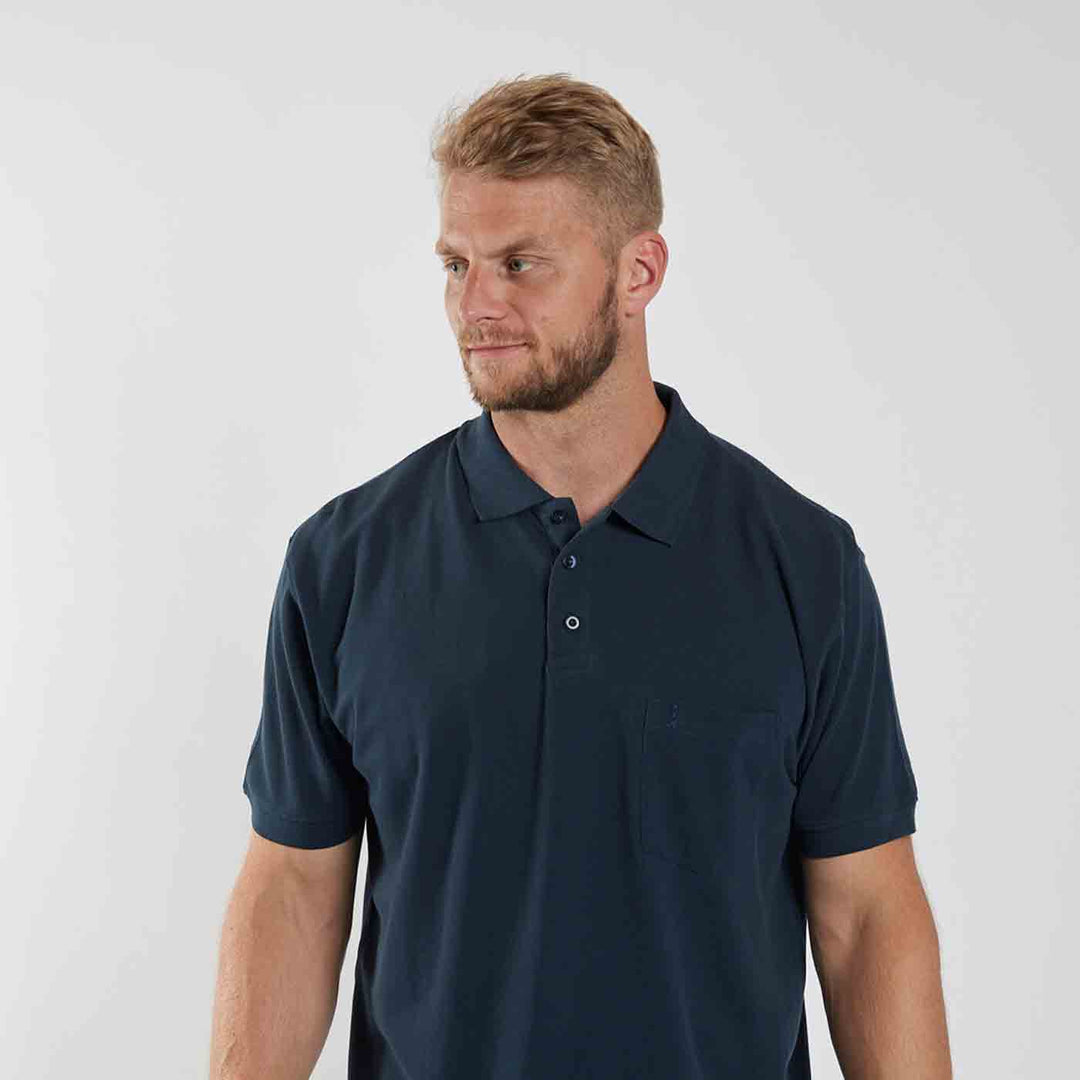 Polo-Shirt North kurzarm in Übergröße von ALLSIZE