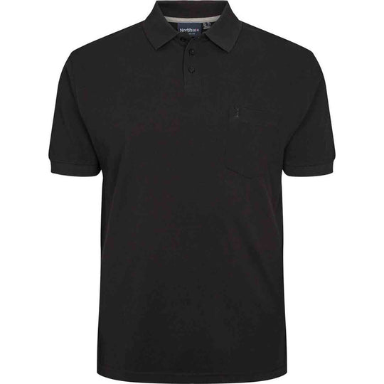 Polo-Shirt North kurzarm in Übergröße von ALLSIZE
