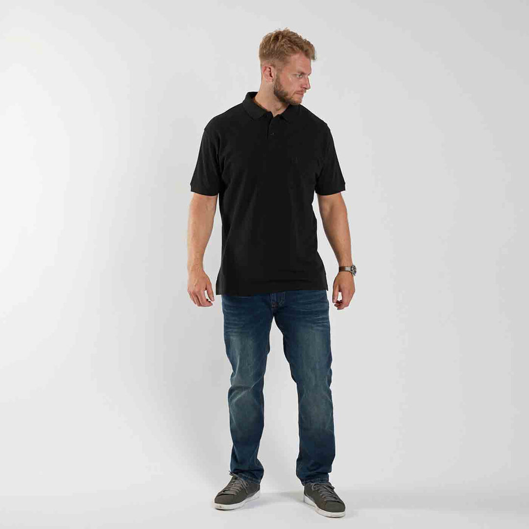 Polo-Shirt North kurzarm in Übergröße von ALLSIZE