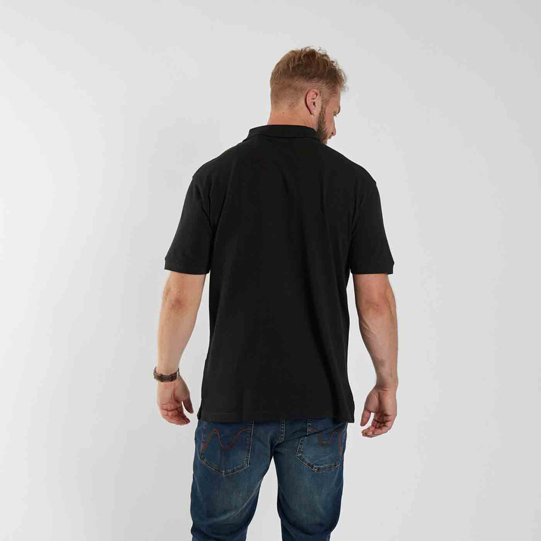 Polo-Shirt North kurzarm in Übergröße von ALLSIZE