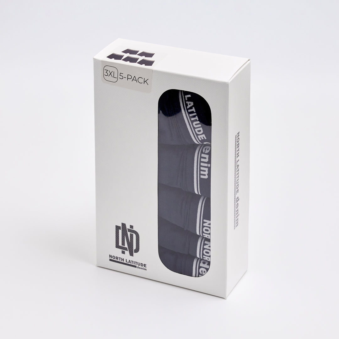 5er Pack Pant in Übergröße von Allsize