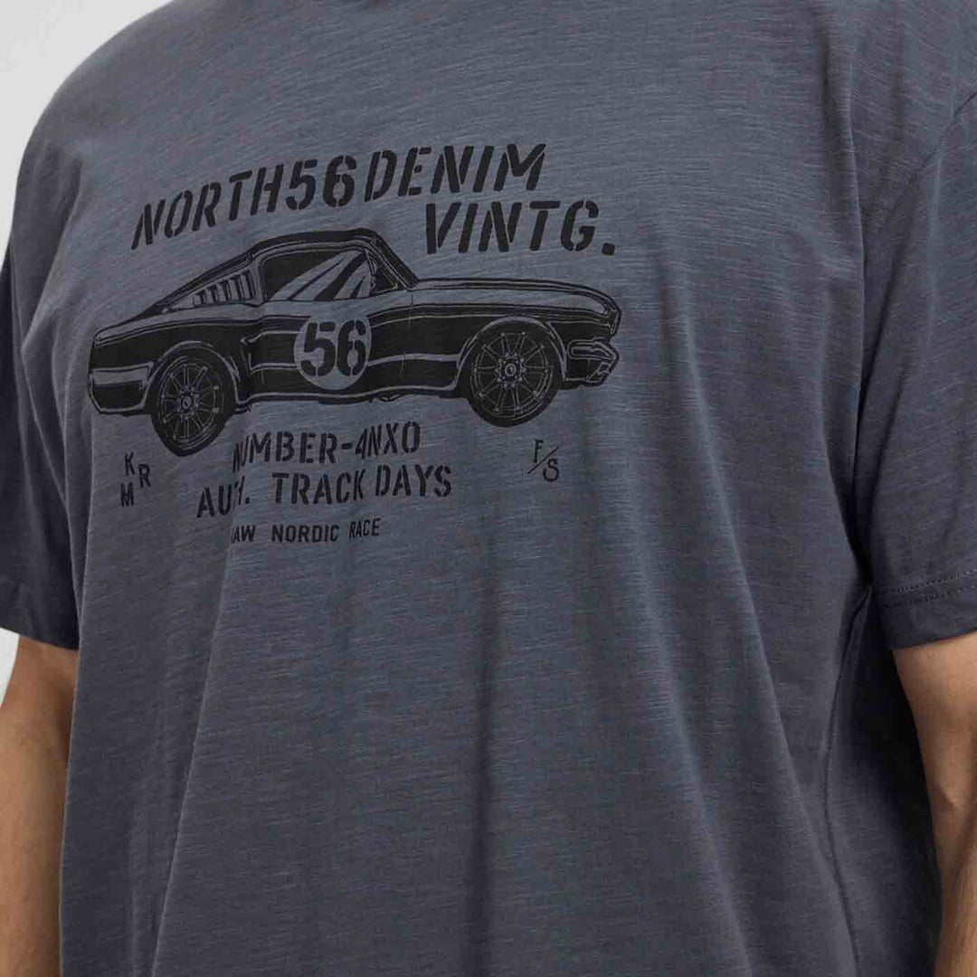 T-Shirt kurzarm mit Druck in Übergröße von ALLSIZE