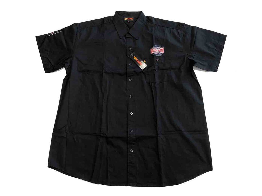 Chemise imprimée à manches courtes grande taille Kamro