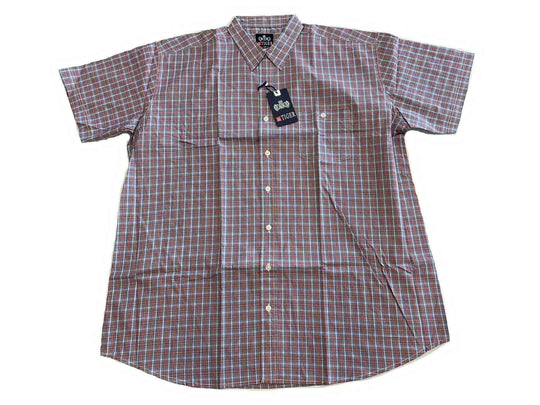 Karo Hemd Checks kurzarm in Übergröße von BigTiger