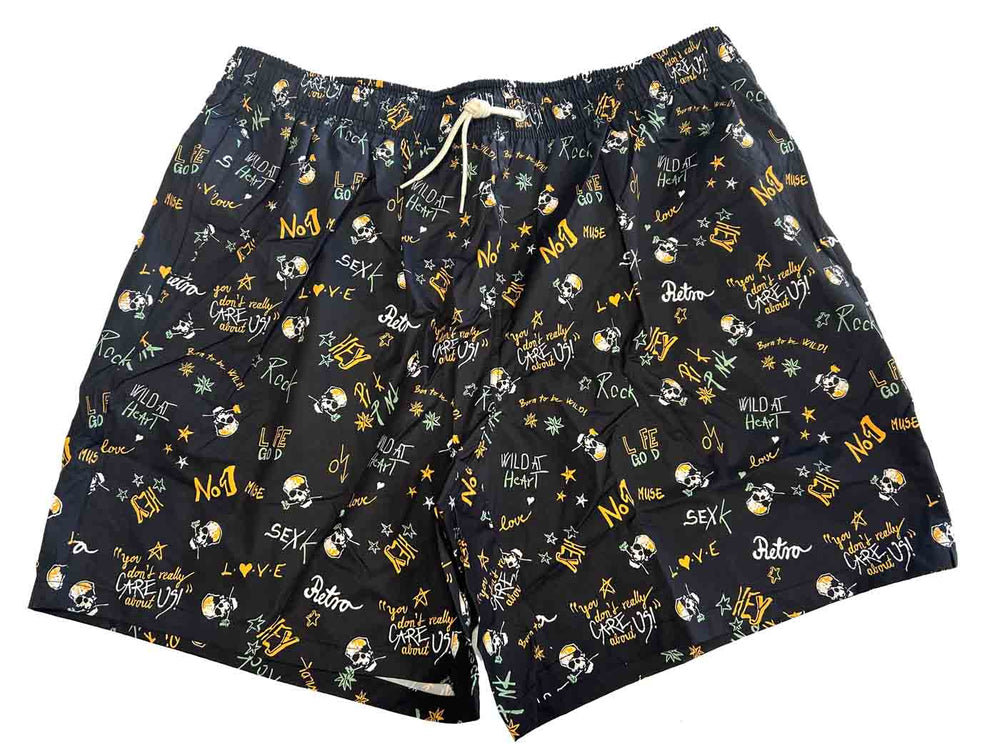 Short de bain imprimé grande taille de BigTiger